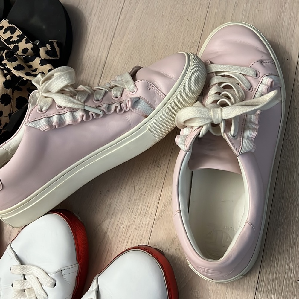 Tory Burch ruffle sneakers